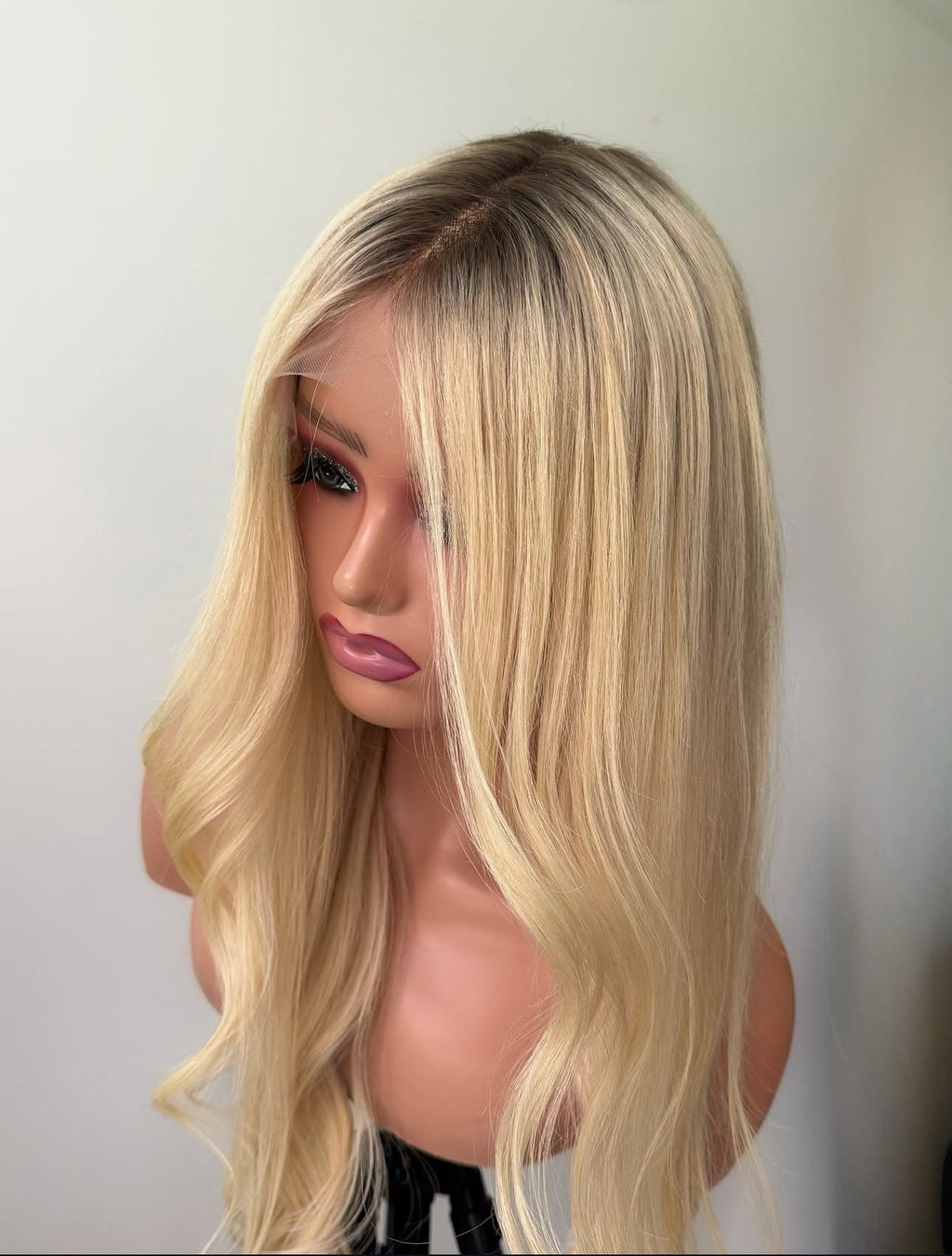 Rooted Helio Honey - 13"X4" Lace Front Human Hair Wig