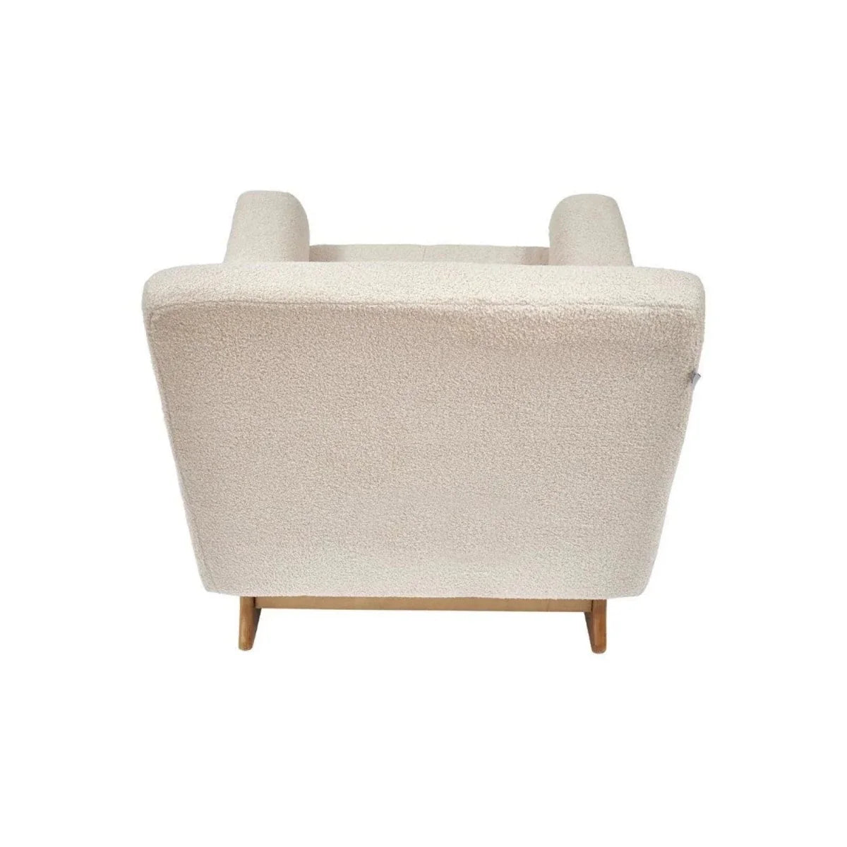 Gaia Baby Serena Nursing Chair and Footstool Set - Biscuit Boucle