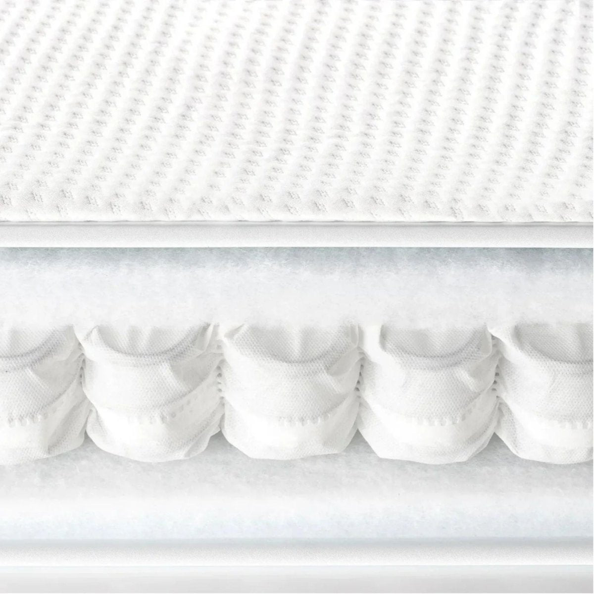 Gaia Baby Serena Mini Cot & Cot Bed Set - White/Walnut