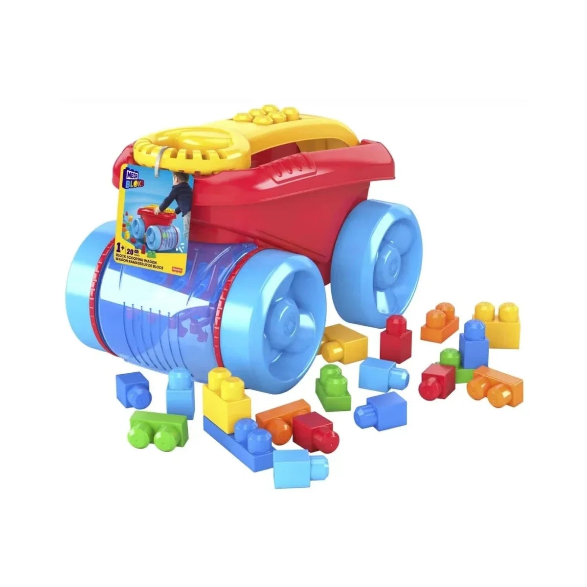 Mega Bloks Block Scooping Wagon