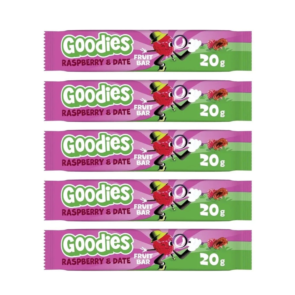 Goodies Raspberry & Date Fruit Bars 3+ years 100g (5x20g)