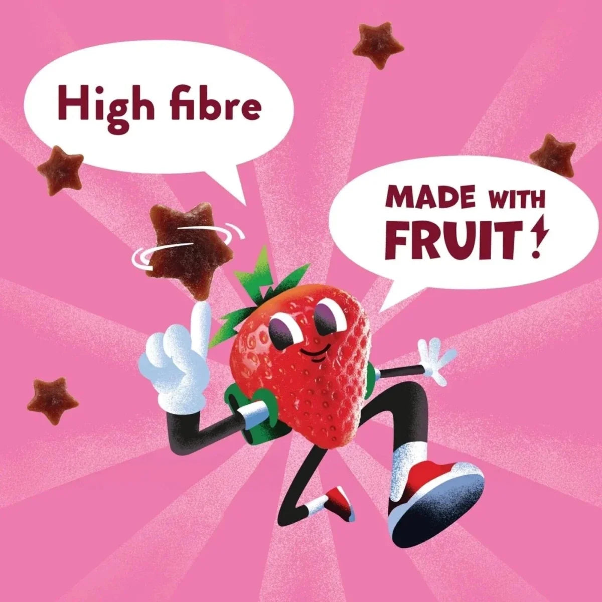 Goodies Strawberry Fruit Gummies 3+ years 17g