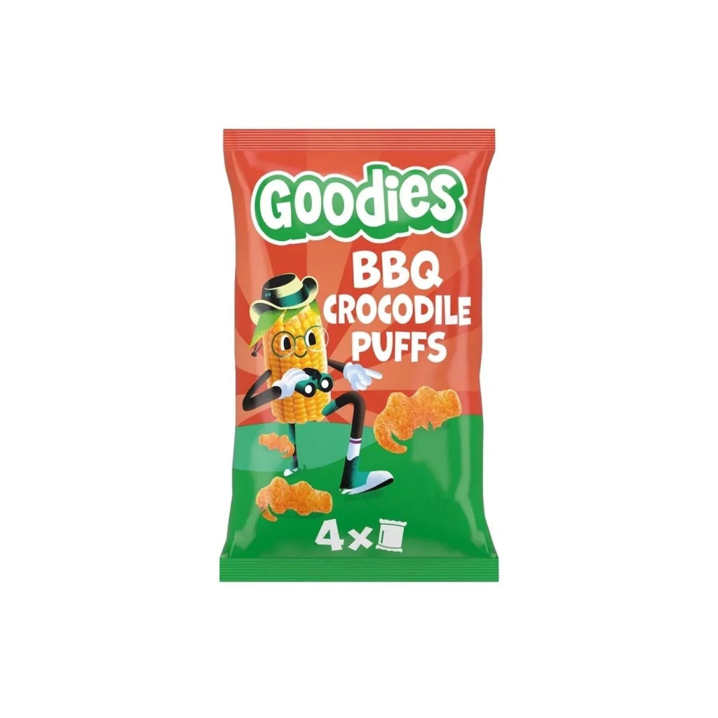 Goodies BBQ Crocodile Puffs 3+ years 48g (4x12g)