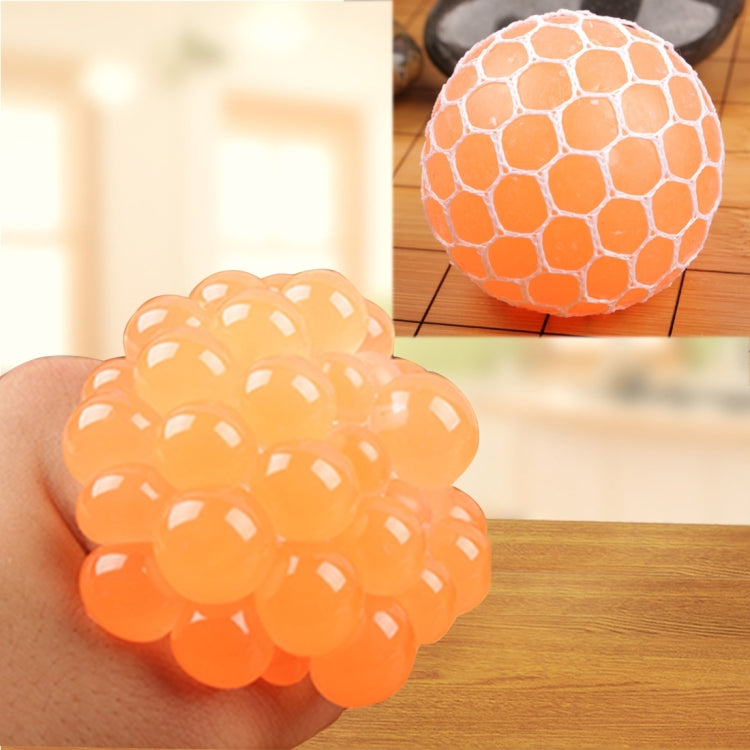 6cm Anti-Stress Face Reliever Grape Ball Extrusion Mood Squeeze Relief Healthy Funny Tricky Vent Toy, 6cm Orange, 6cm Green, 6cm Blue, 6cm Magenta