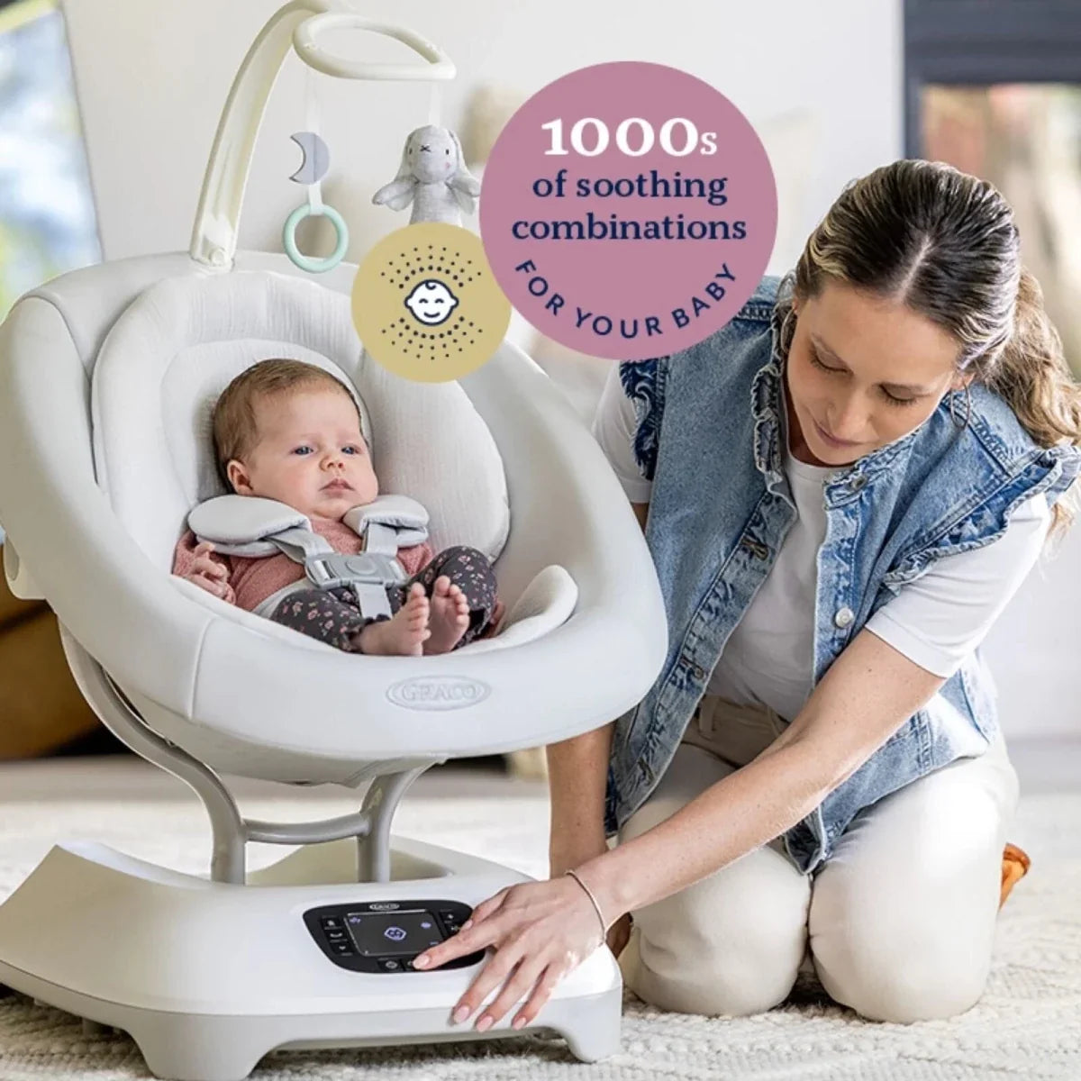 Graco Eluma Sway Soothing Swing - Rori