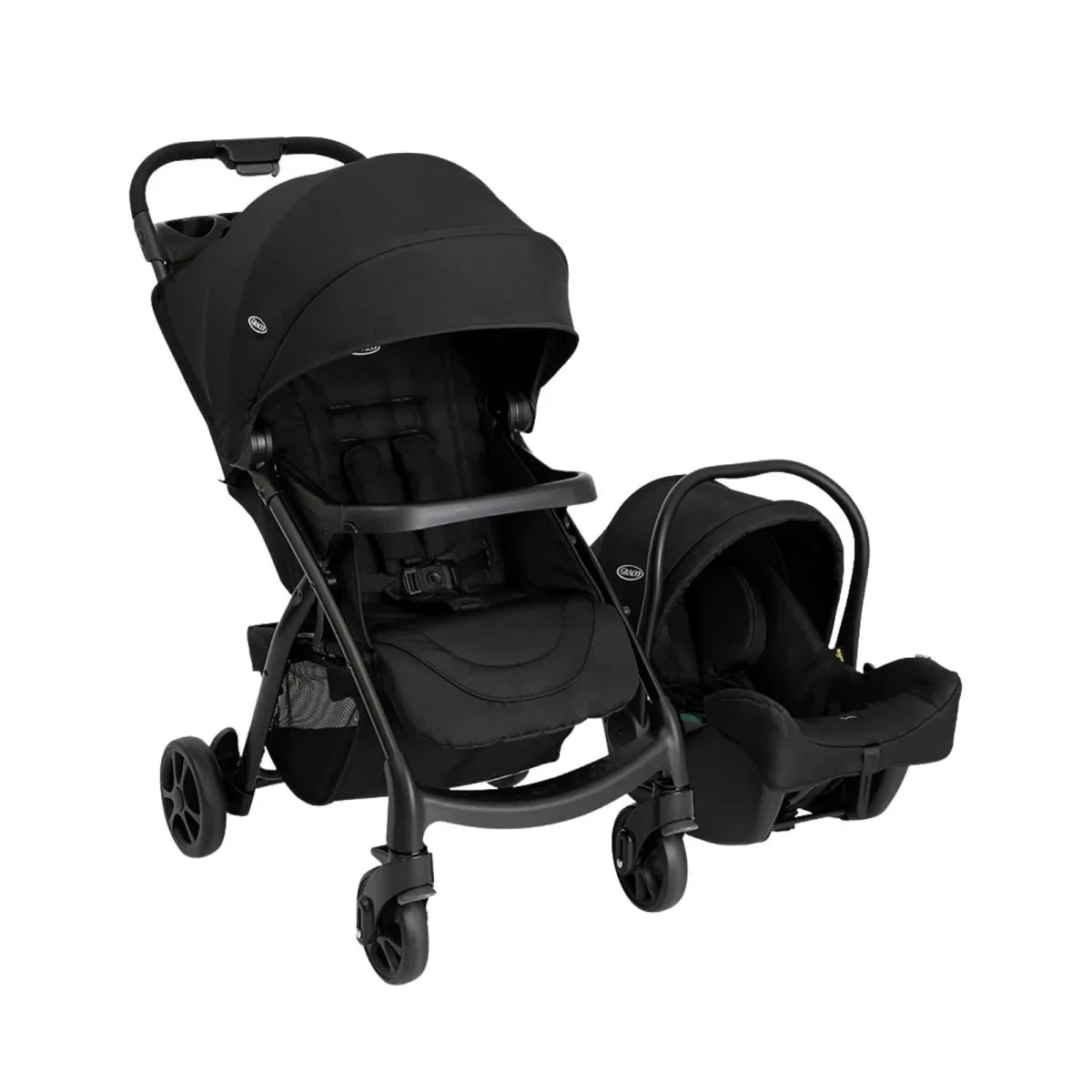 Graco Tavira Travel System with SnugLite i-Size R129 Car Seat - Midnight