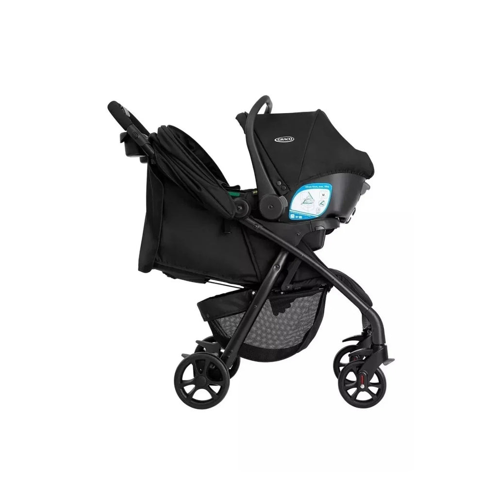 Graco Tavira Travel System with SnugLite i-Size R129 Car Seat - Midnight
