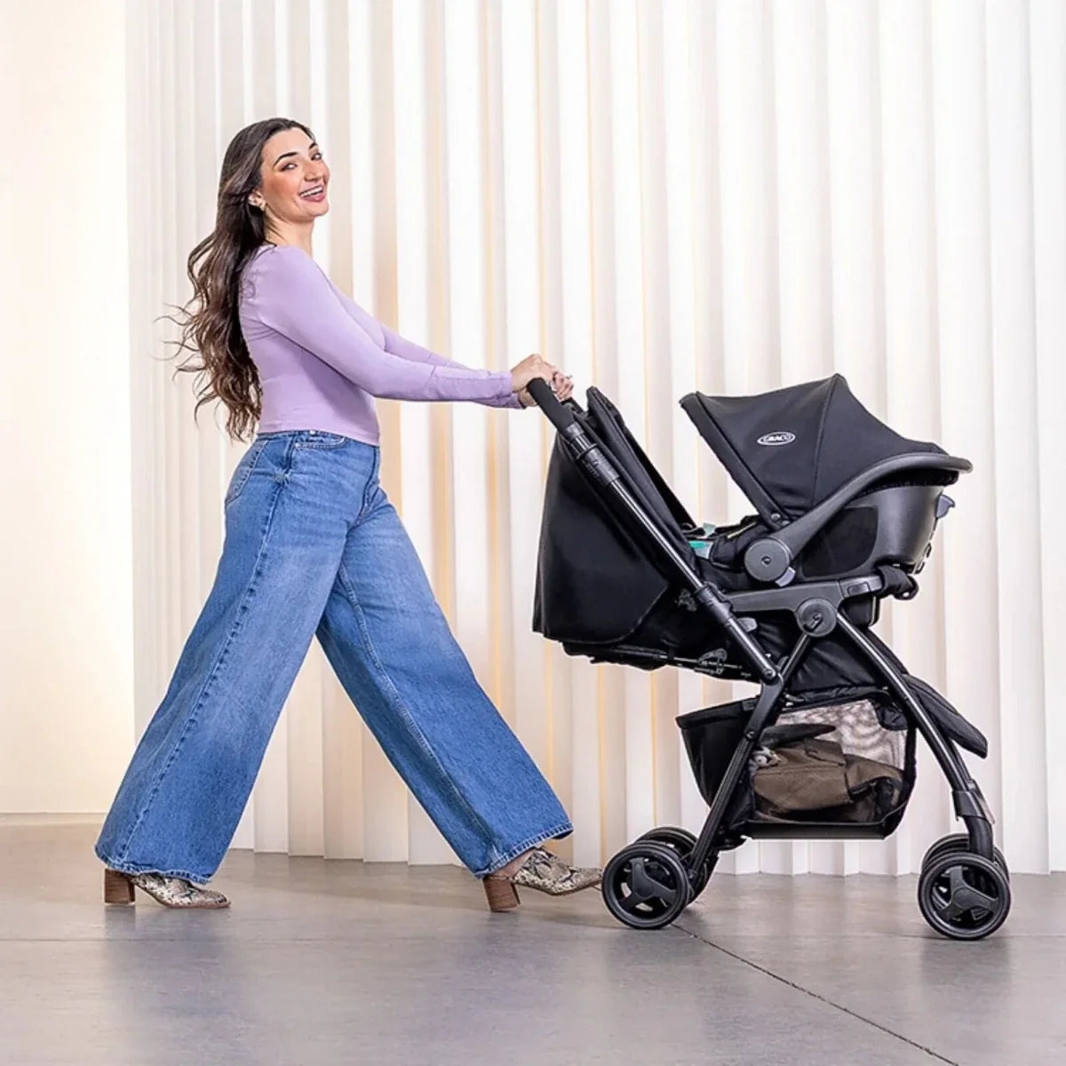 Graco Revaya Travel System - Midnight