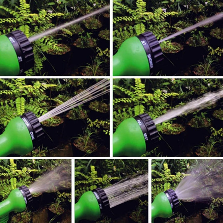 12.5-37.5m Telescopic Pipe Expandable Magic Flexible Garden Watering Hose with Spray Gun Set (Blue)