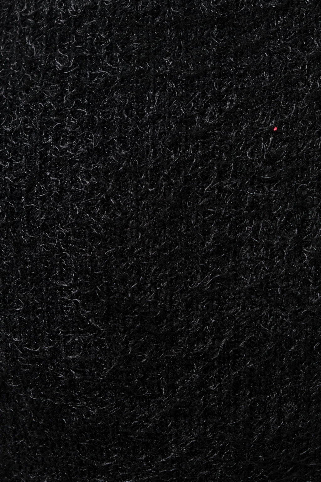 Isaac Eyelash V-Neck Tank Top - Black