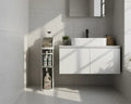Bathroom Narrow Gap Storage Shelf Floor Cabinet