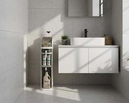 Bathroom Narrow Gap Storage Shelf Floor Cabinet