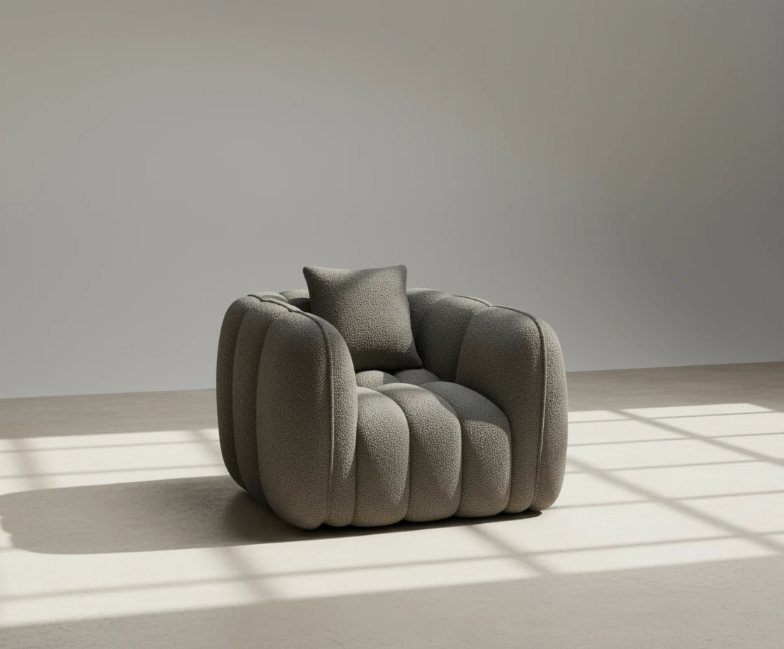 Cloud Comfort Boucl  Armchair
