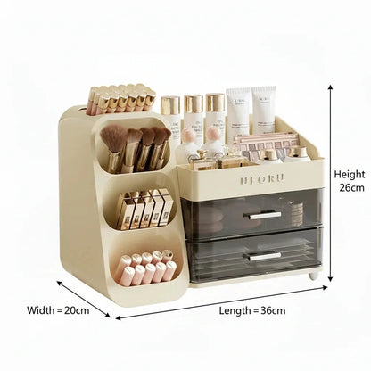 UFORU Bathroom Vanity Storage Box Modern Elegance Dustproof Design