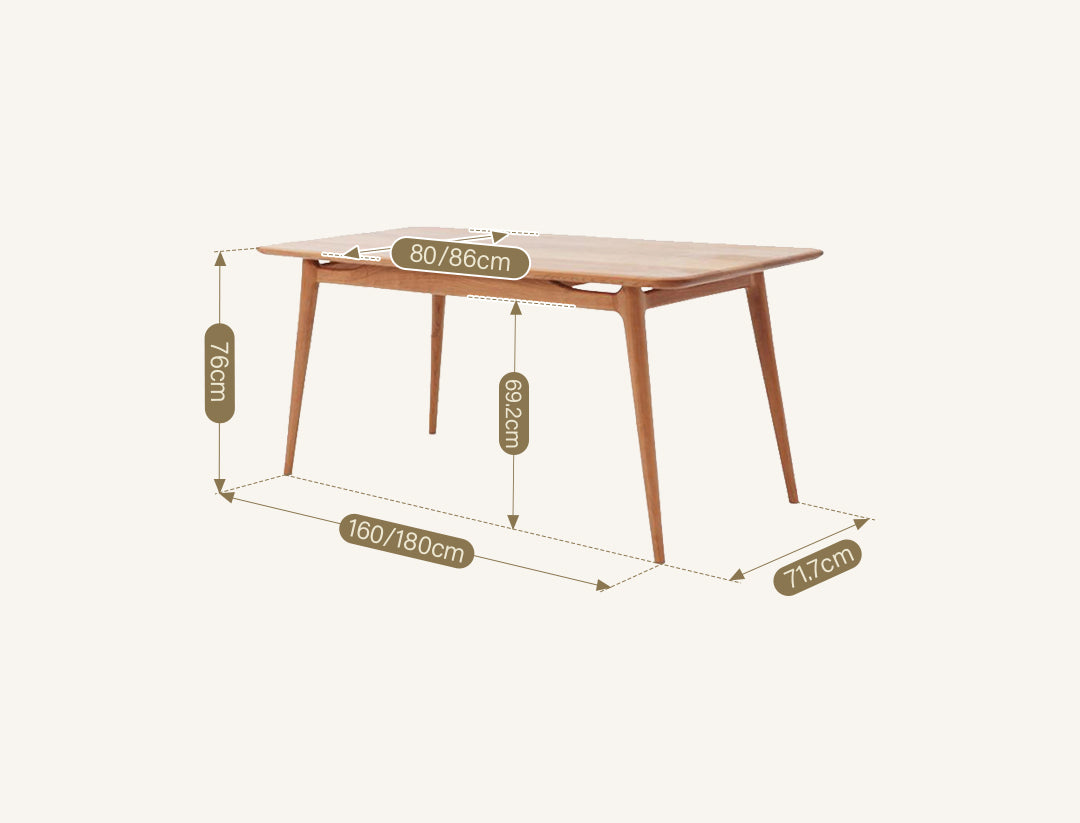 Giano Dining Table, Oak