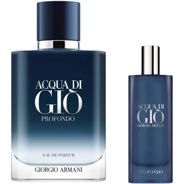 Giorgio Armani Acqua di Giò Profondo Gift Set 100ml EDP + 15ml EDP