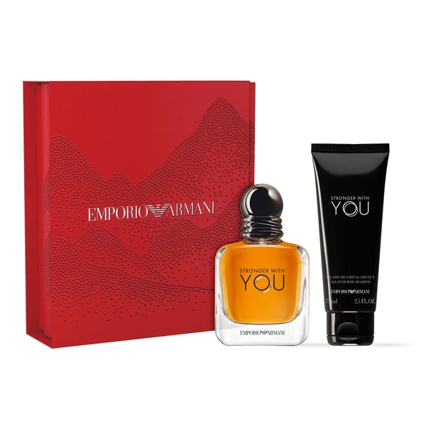 Giorgio Armani Emporio Armani Stronger With You Gift Set 50ml EDT + 75ml Shower Gel