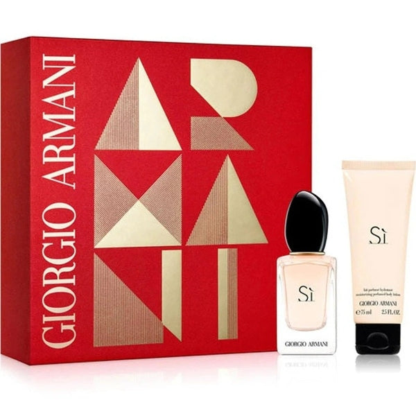 Giorgio Armani Si Gift Set 30ml EDP + 75ml Body Lotion