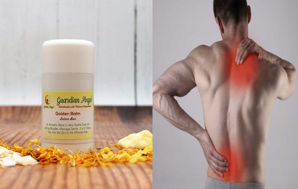Golden Balm Pain Relief Bar-Colds and Fever, Head, Muscle and Joint Pain,