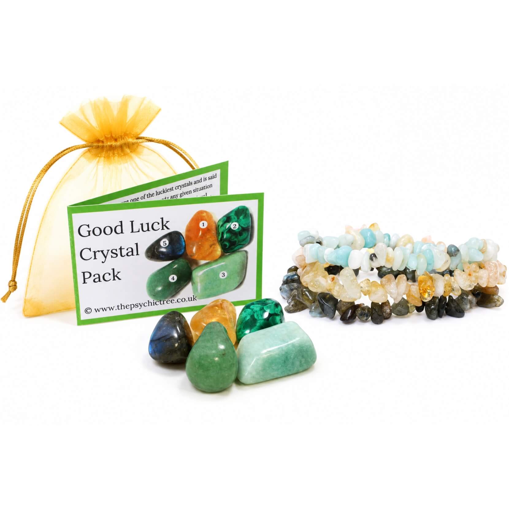 Good Luck Healing Crystals & Bracelets Collection