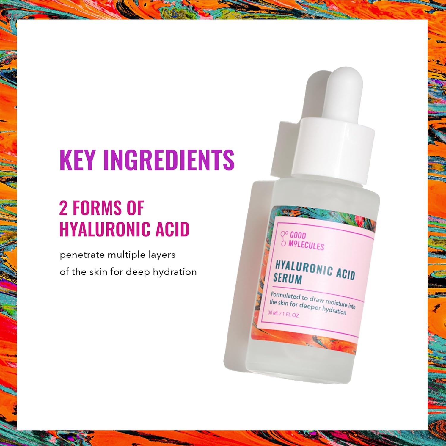 Good Molecules Hyaluronic Acid Serum - 30ML/1 FL OZ
