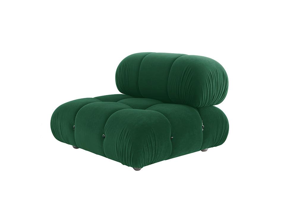 B&B Italia Camaleonda Style Sofa, Three Seater Sofa, Modular Sofa, Velvet