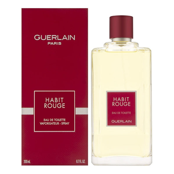 Guerlain Habit Rouge Eau De Toilette 200ml Spray