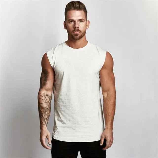 Gym Vest for Men - Comfortable Exercise Clothing with Stylish Design