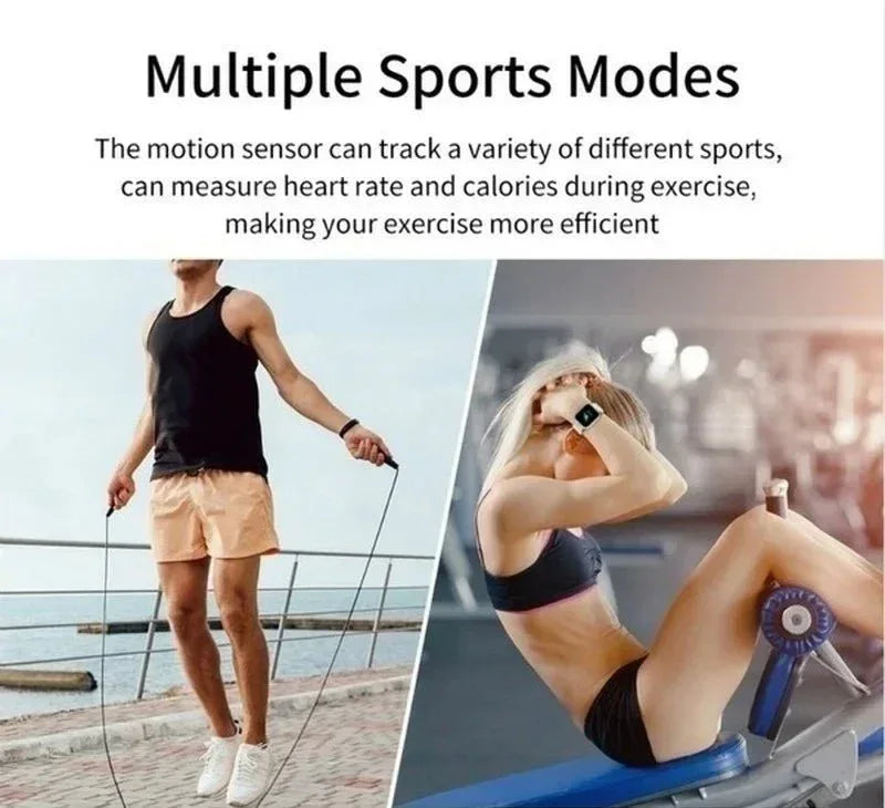 D20 Y68 Smart Watch, Waterproof Fitness Tracker for Android and iOS