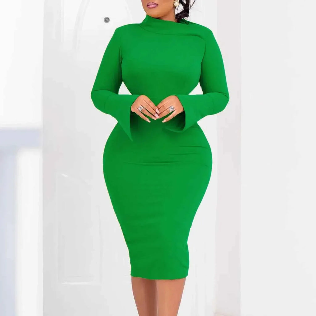 Business Dress for Women - Elegant Office Dress for Formal Work and Modest Attire for Mature Women