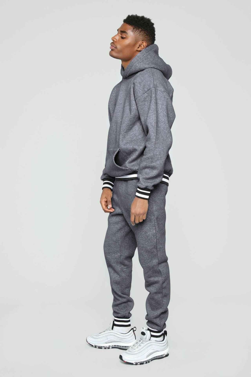 High Quality Men Sweatsuits Set with Blank Design - Premium Comfort & Style