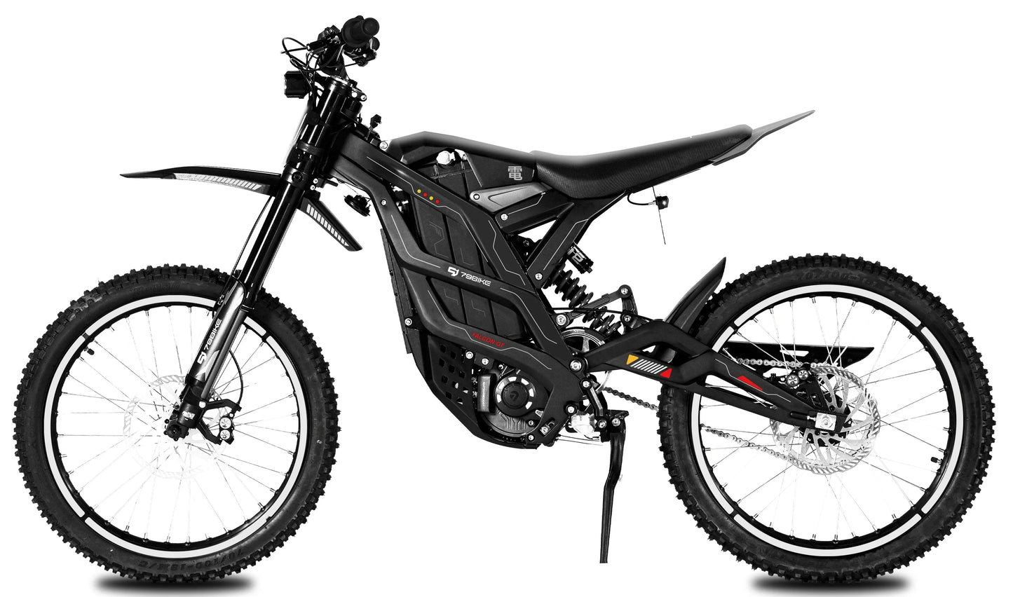 2026 FALCON PRO  72V 10000W Middrive Ebike Electric Dirt Bike High Quality Off-road 35Ah Hydraulic Disc Brake Electric Bike