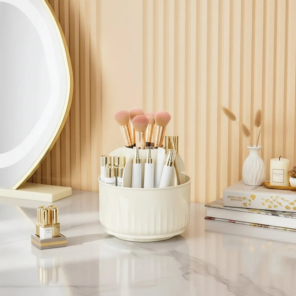Multi-layer Dustproof Desktop Vanity Storage Organizer
