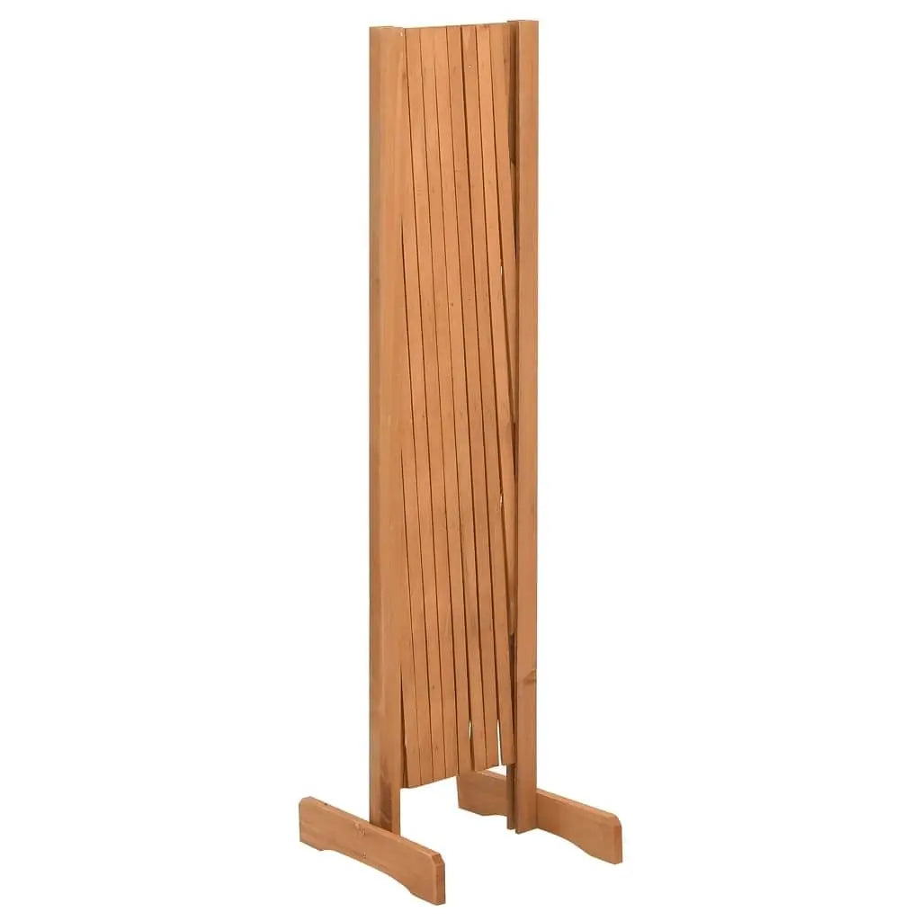 W2B VidaXL Orange Garden Trellis Fence 70.9"x39.4" Solid Firwood Easy Vintage Modern Easily Assembled PVC for Home Farm Use
