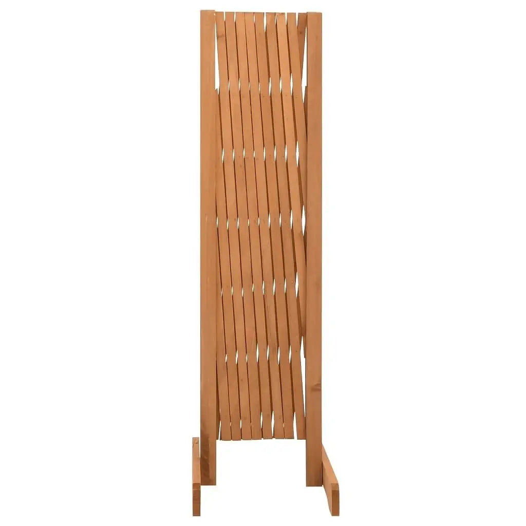 W2B VidaXL Orange Garden Trellis Fence 70.9"x39.4" Solid Firwood Easy Vintage Modern Easily Assembled PVC for Home Farm Use