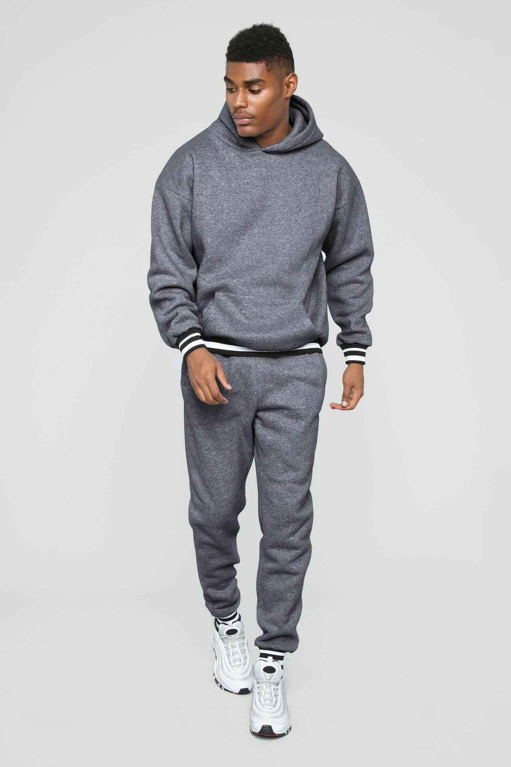 High Quality Men Sweatsuits Set with Blank Design - Premium Comfort & Style