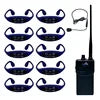 Swimtalk H904 Bone Conduction Headphones Water-Resistant 10 H900 Walike Talkie Coaching Transmitter for Swimming Sports Coaching
