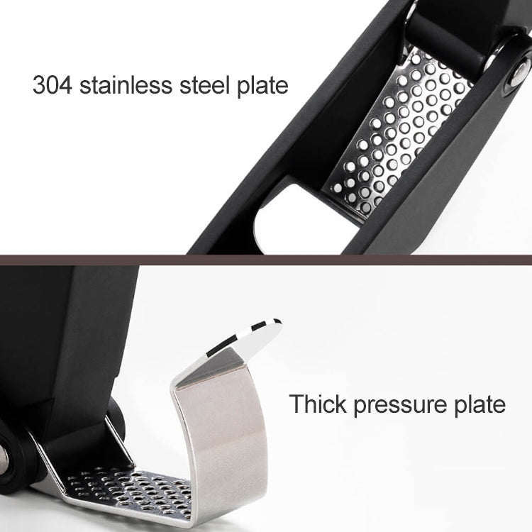 Original Xiaomi Youpin Huohou Garlic Presser Manual Garlic Mincer Chopping Garlic Tools(Black)