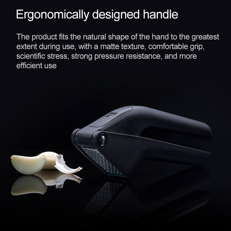 Original Xiaomi Youpin Huohou Garlic Presser Manual Garlic Mincer Chopping Garlic Tools(Black)