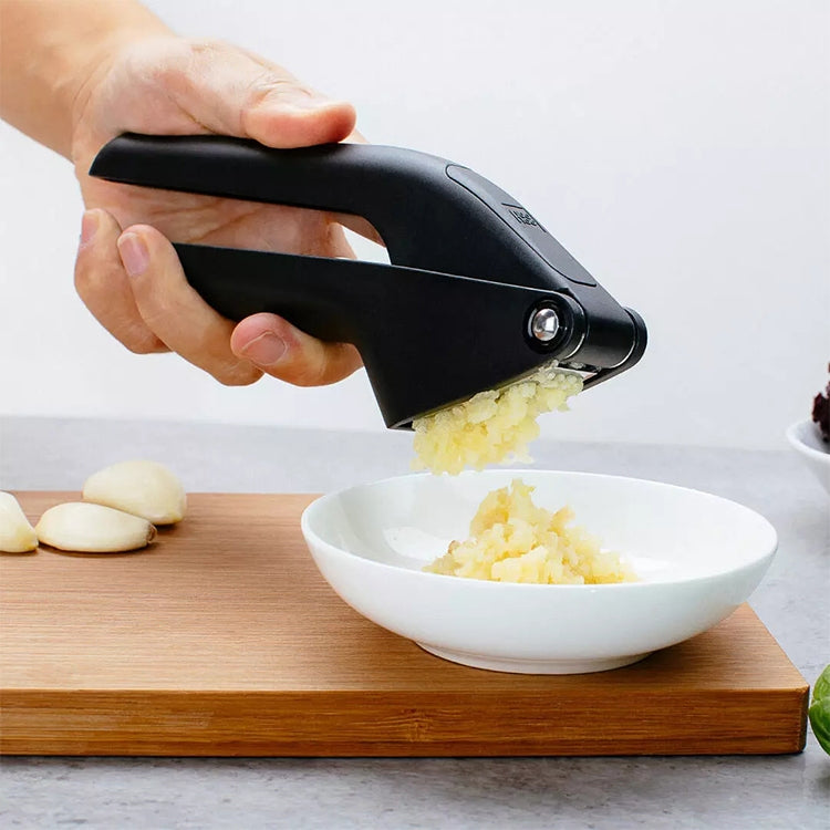Original Xiaomi Youpin Huohou Garlic Presser Manual Garlic Mincer Chopping Garlic Tools(Black)