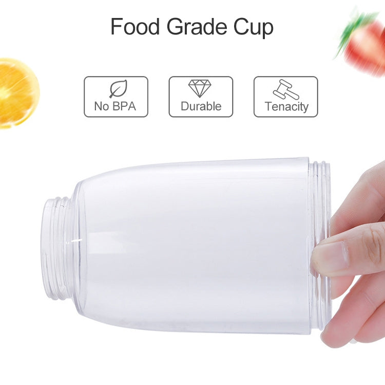 Vitamer USB Mini Portable Juicer Juice Blender Lemon Fruit Squeezers Reamers Bottle (Pink)