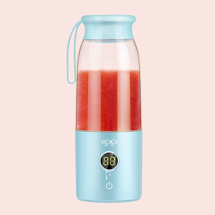 Vitamer USB Mini Portable Juicer Juice Blender Lemon Fruit Squeezers Reamers Bottle (Blue)