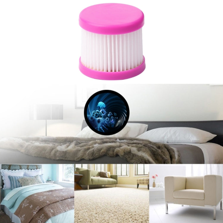 Filter Element Dust Accessories Filter Element for Puppy D-602A / D-607 / D-616 / D-609(Pink)