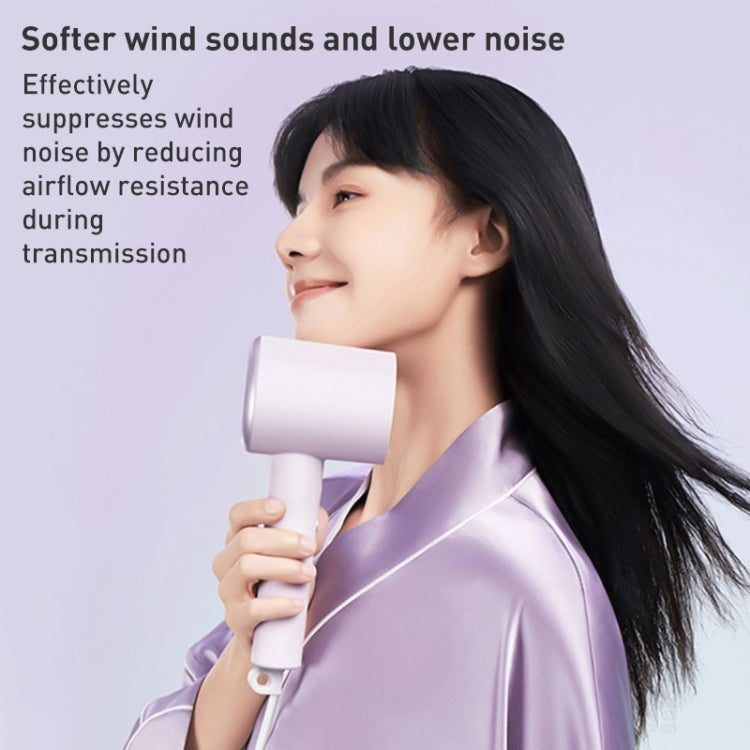 Original Xiaomi Mijia H301 Negative Ion Quick Drying Electric Hair Dryer, US Plug(Purple)