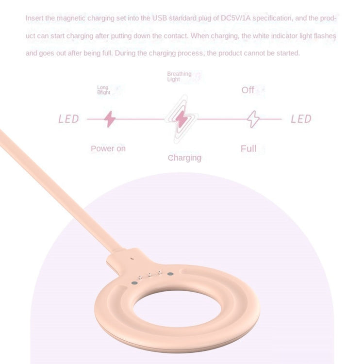 Wireless Charging Outdoor Portable Mini Electric Juicer (Pink)