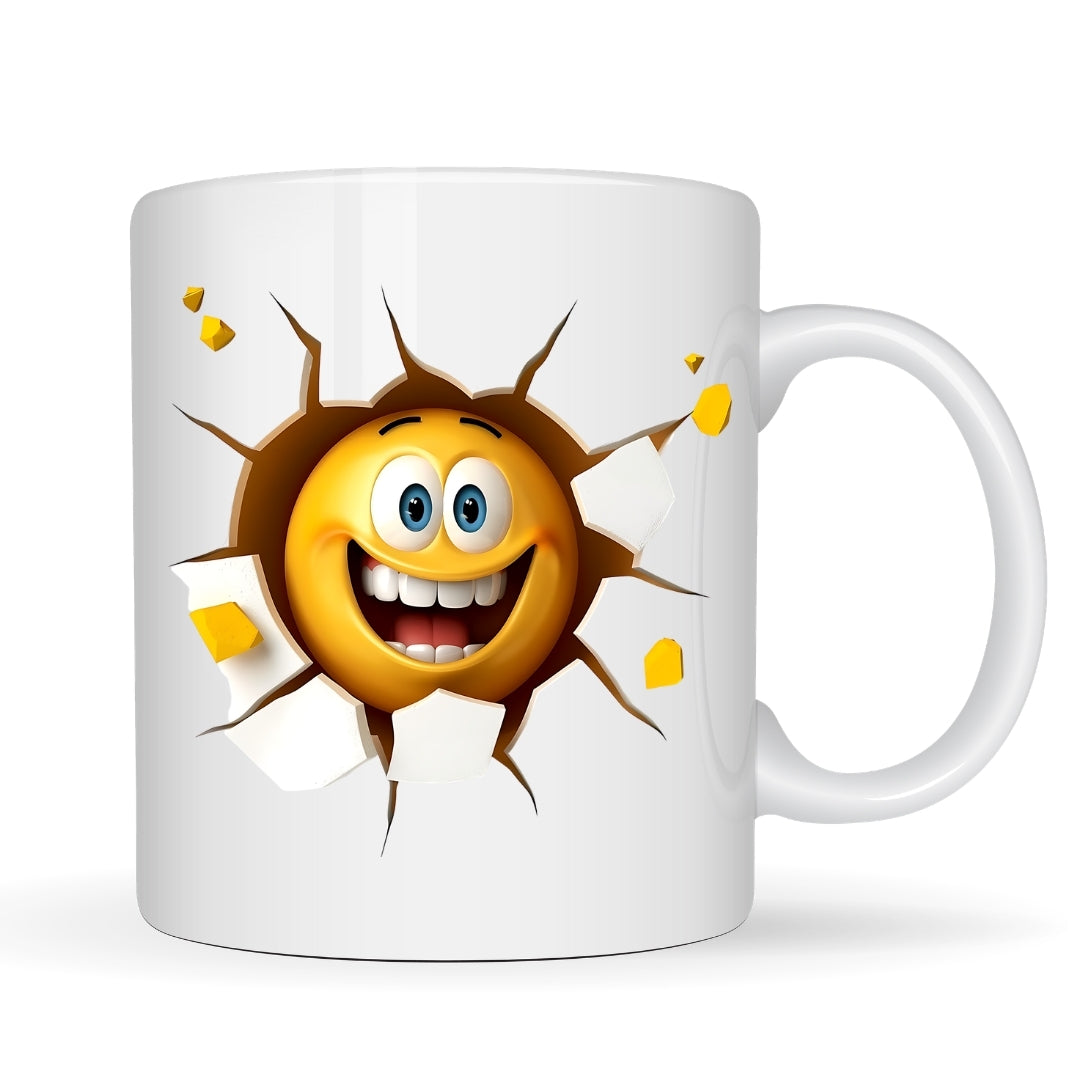Happy Face Breakout Mug Gift | Mum Dad Friend Gift