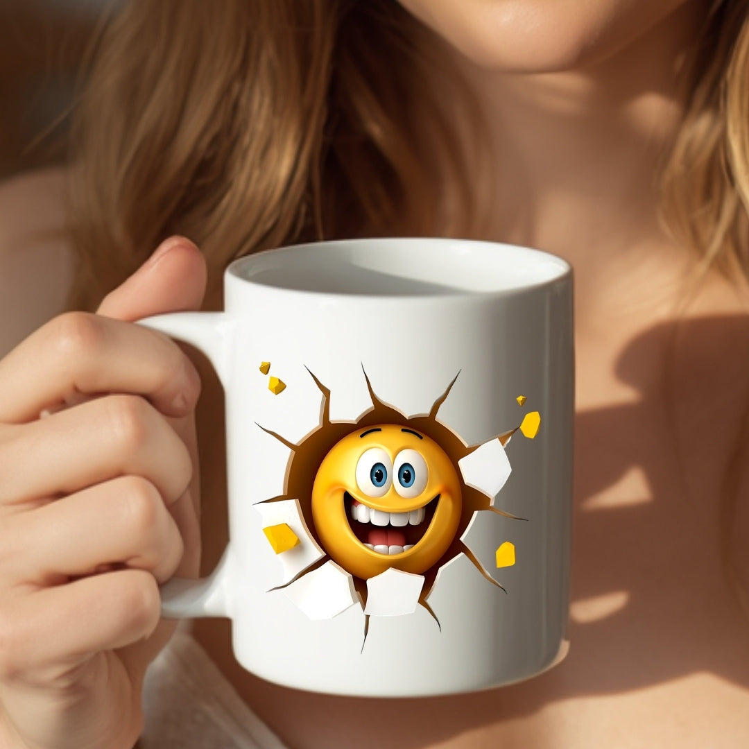 Happy Face Breakout Mug Gift | Mum Dad Friend Gift