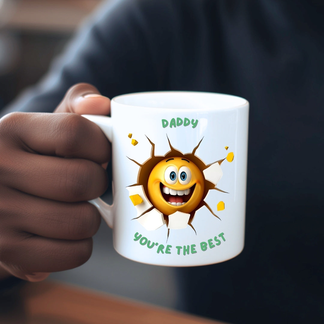 Happy Face Breakout Mug Gift | Mum Dad Friend Gift