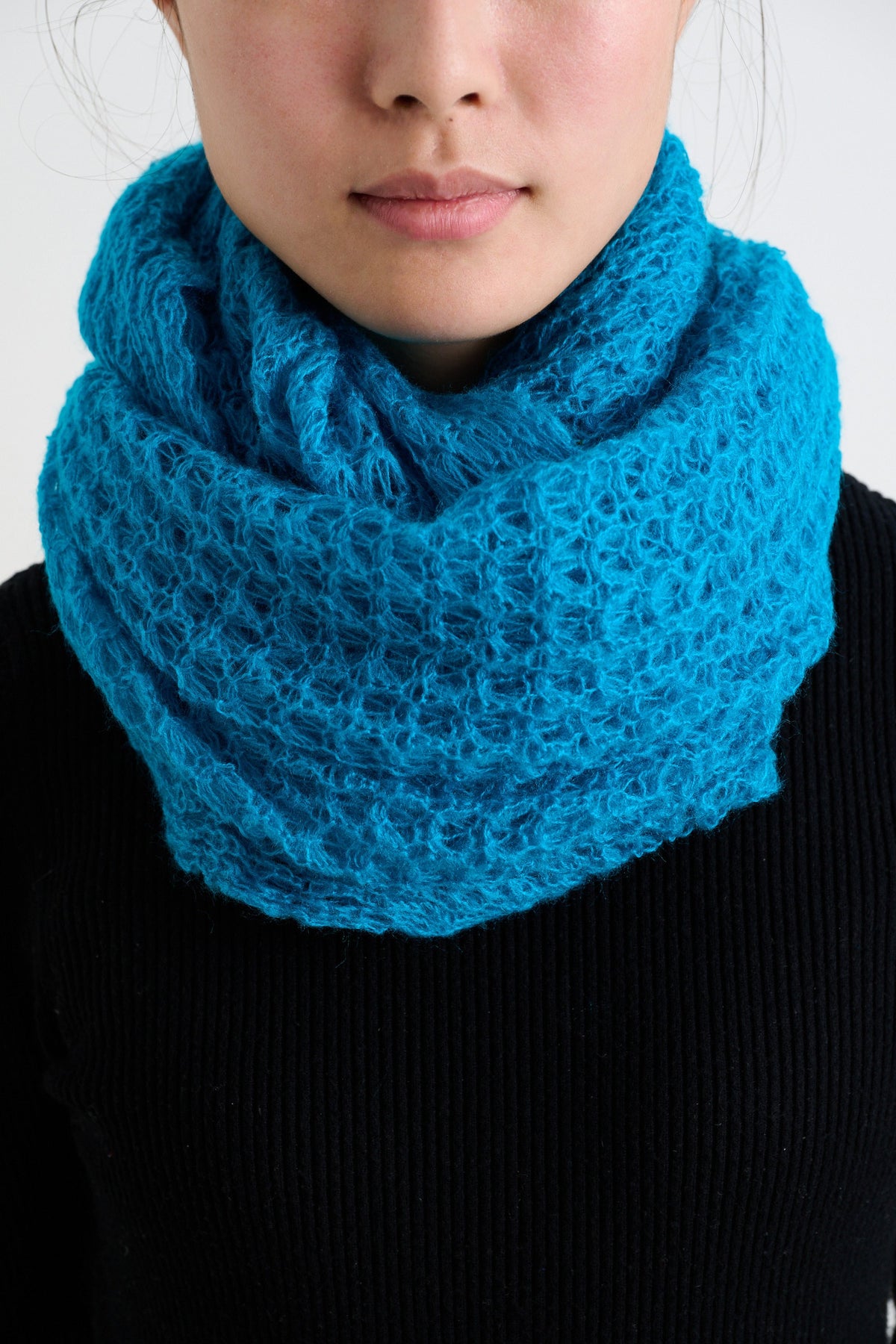 Haversham Turquise Knit Snood
