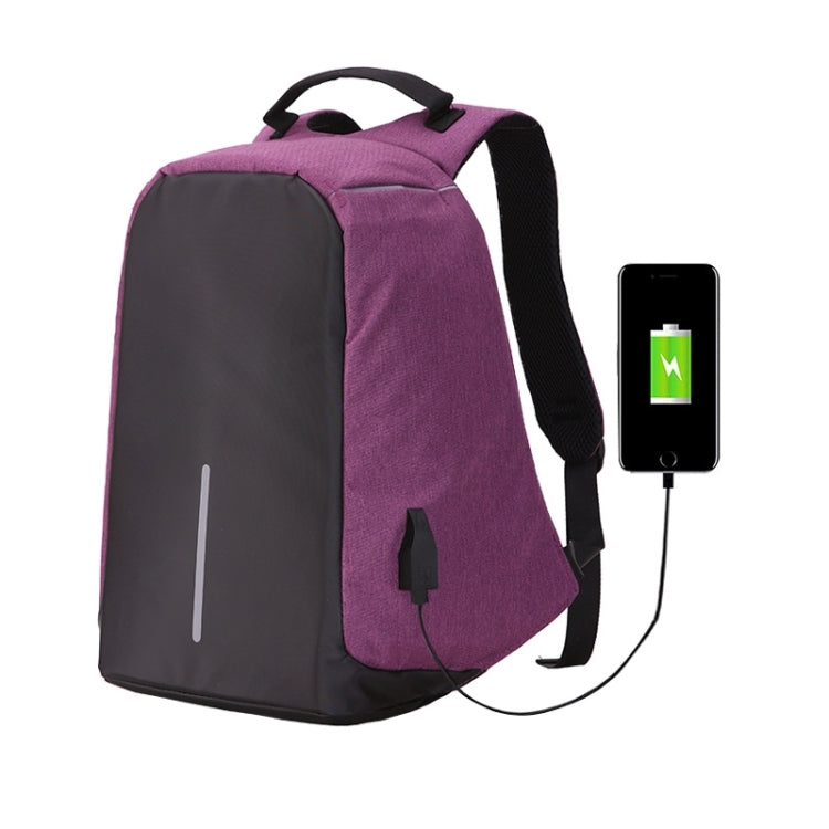 Multi-Function Large Capacity Travel Anti-theft Security Casual Backpack Laptop Computer Bag with External USB Charging Interface for Men / Women, Size: 42 x 29 x 14 cm